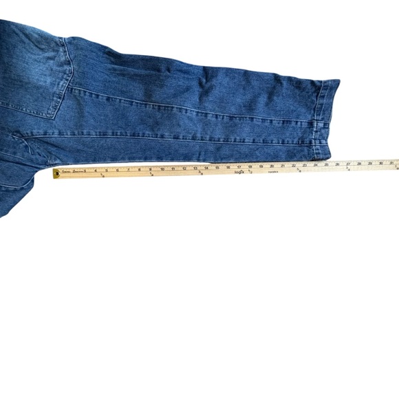 HG Denim High Roller Adjustable Jumpsuit Women's Blue Denim Overalls, Size S - Picture 11 of 13